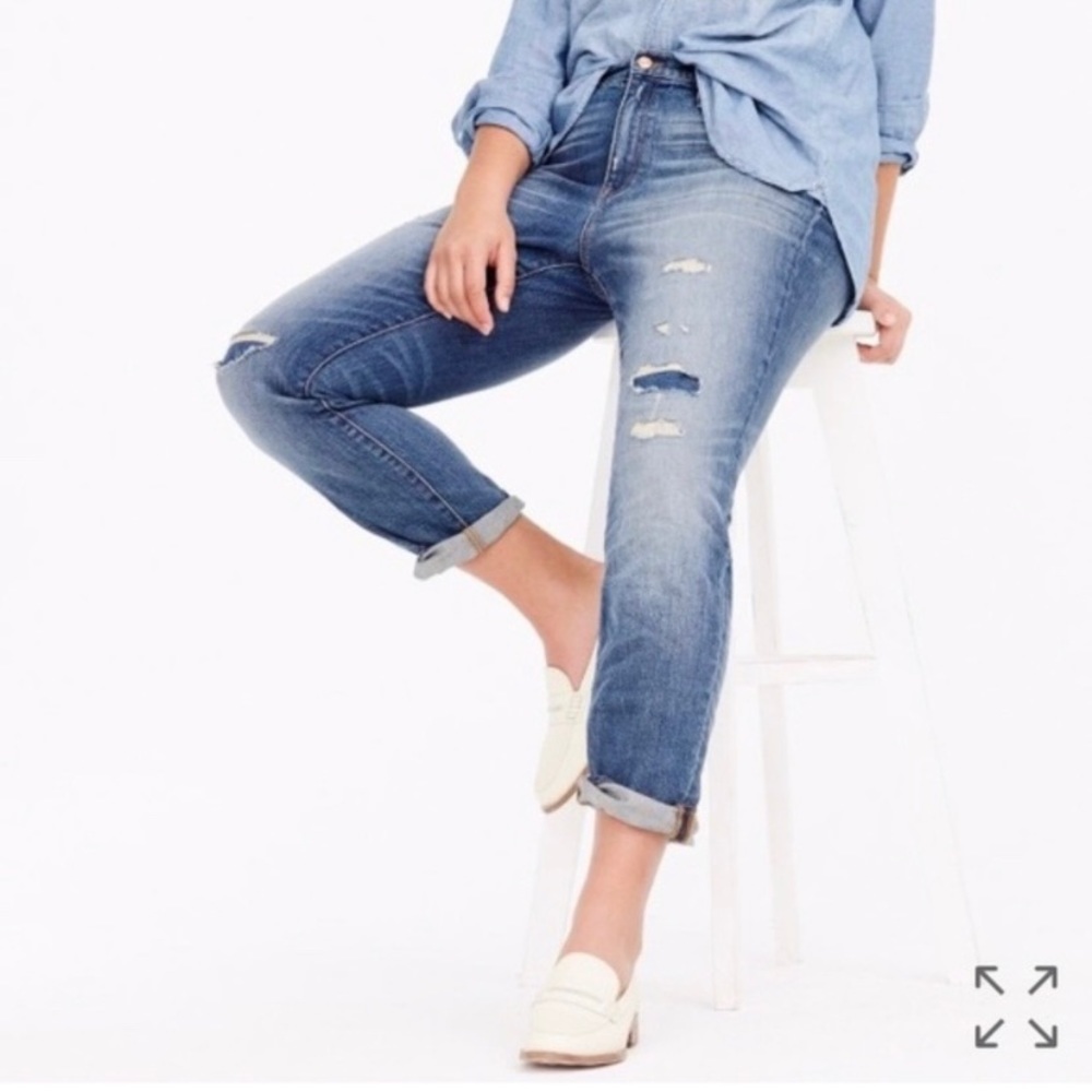 NWOT J Crew Slim Broken In Boyfriend Jeans